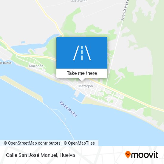Calle San José Manuel map