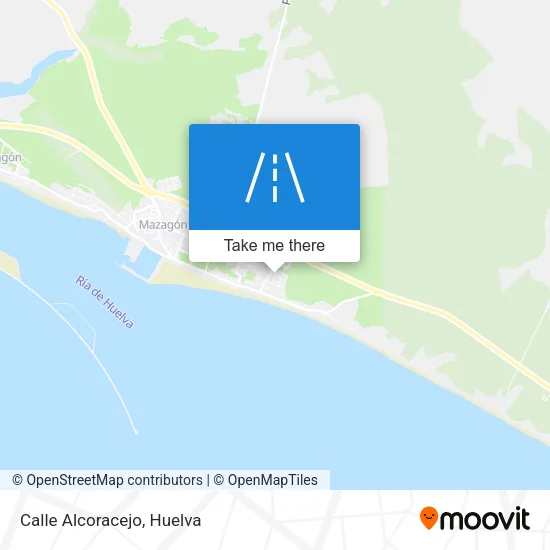 Calle Alcoracejo map