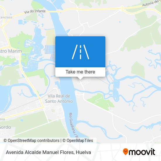 Avenida Alcalde Manuel Flores map