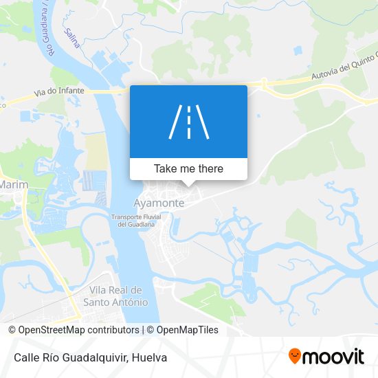 Calle Río Guadalquivir map