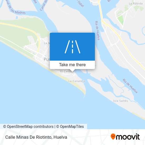 Calle Minas De Riotinto map