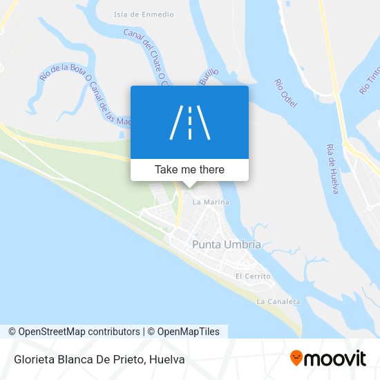 Glorieta Blanca De Prieto map