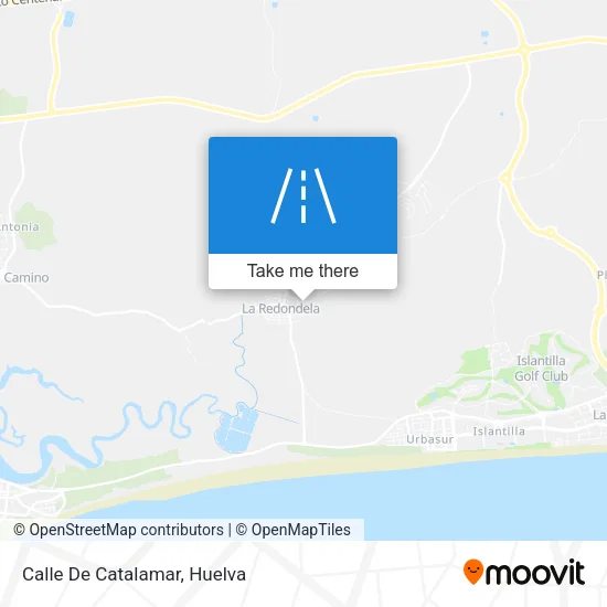 Calle De Catalamar map
