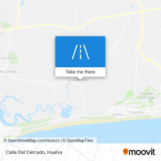 Calle Del Cercado map