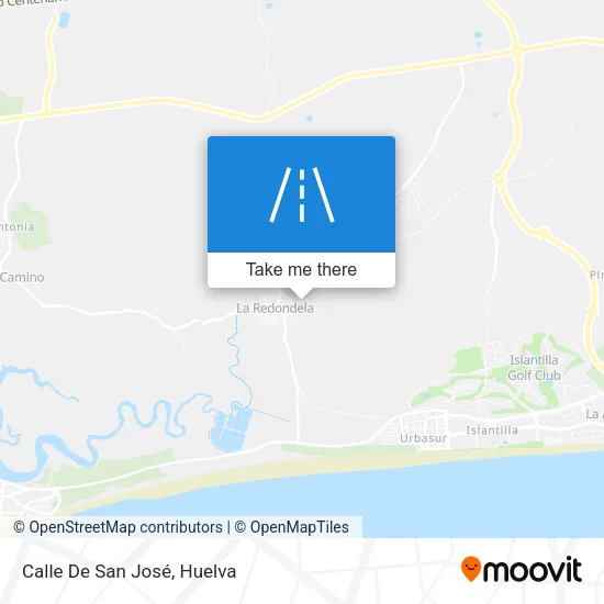 Calle De San José map