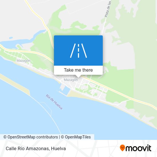 Calle Río Amazonas map