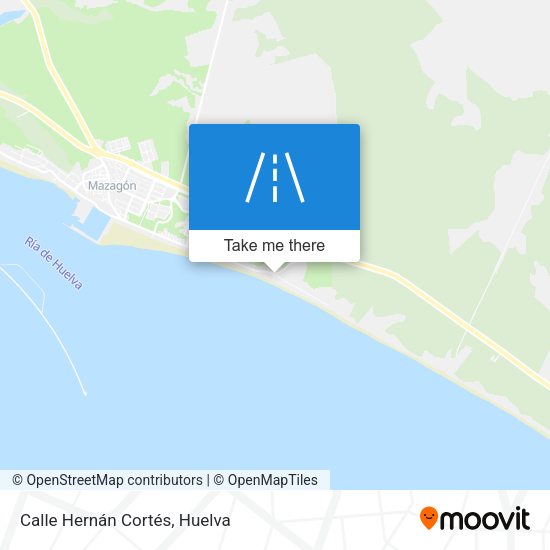 Calle Hernán Cortés map
