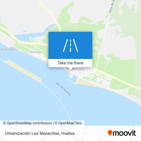 Urbanización Las Maravillas map