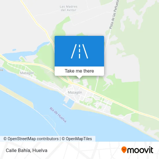 Calle Bahía map