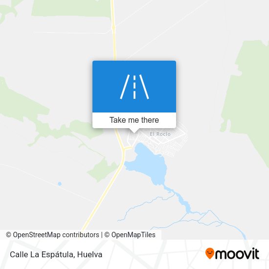 Calle La Espátula map