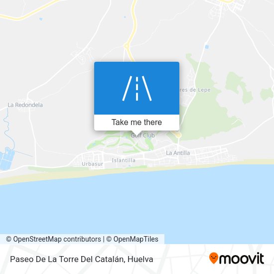 Paseo De La Torre Del Catalán map