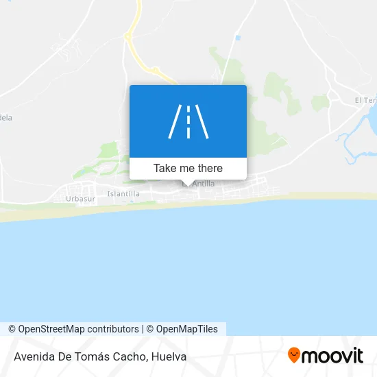 Avenida De Tomás Cacho map