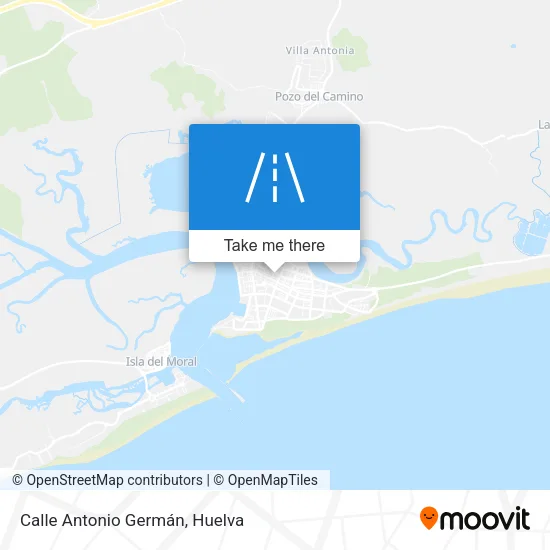 Calle Antonio Germán map