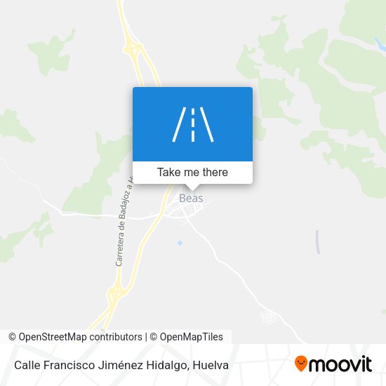 Calle Francisco Jiménez Hidalgo map