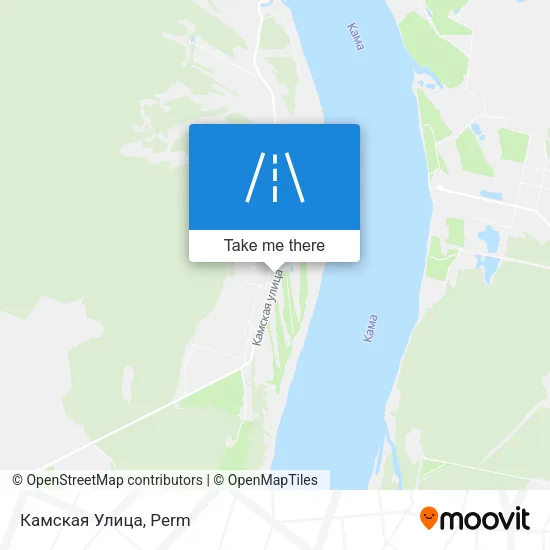 Камская Улица map