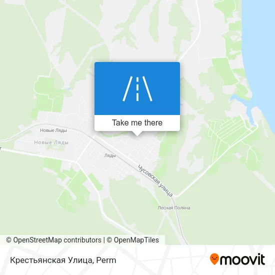 Крестьянская Улица map