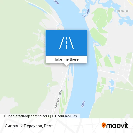 Липовый Переулок map