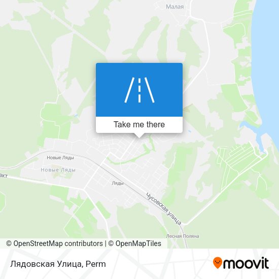Лядовская Улица map