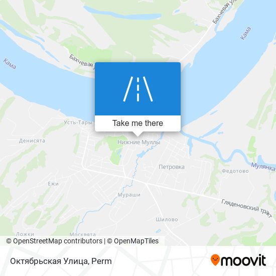 Октябрьская Улица map