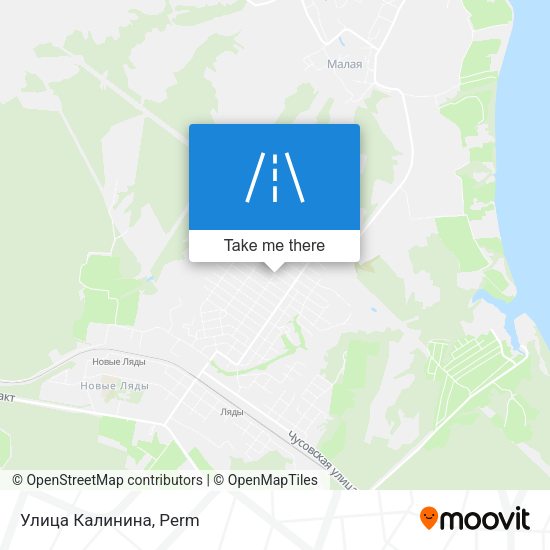 Улица Калинина map