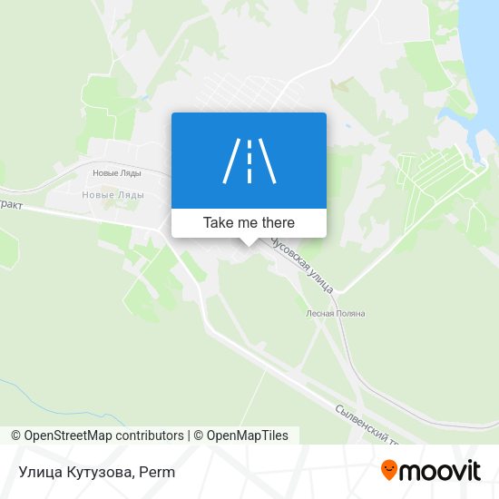 Улица Кутузова map
