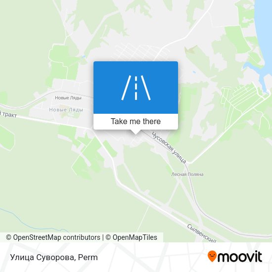 Улица Суворова map
