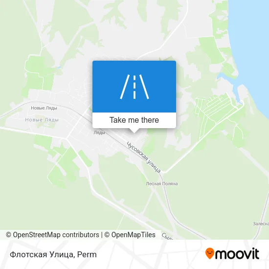 Флотская Улица map