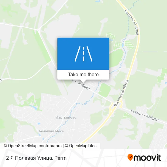 2-Я Полевая Улица map