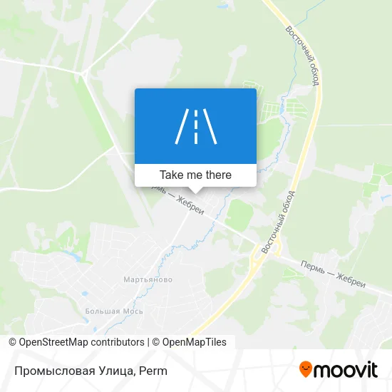 Промысловая Улица map