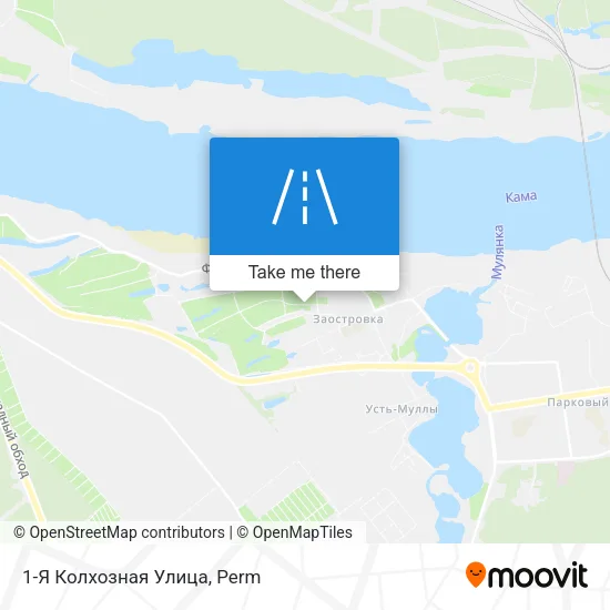 1-Я Колхозная Улица map