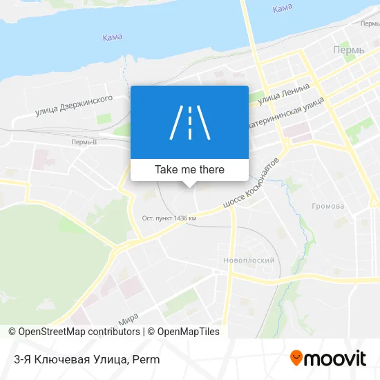 3-Я Ключевая Улица map