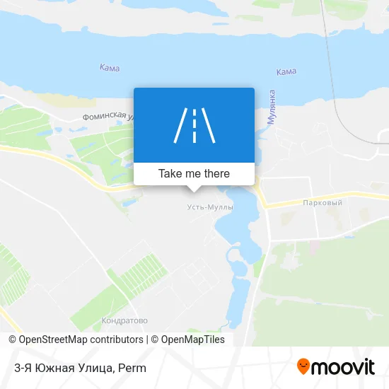 3-Я Южная Улица map