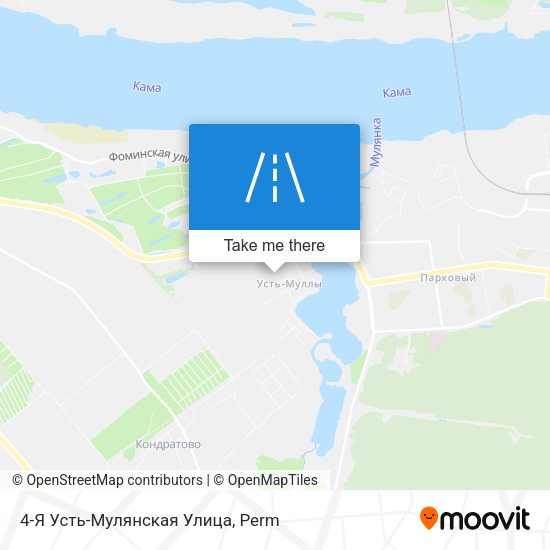 4-Я Усть-Мулянская Улица map