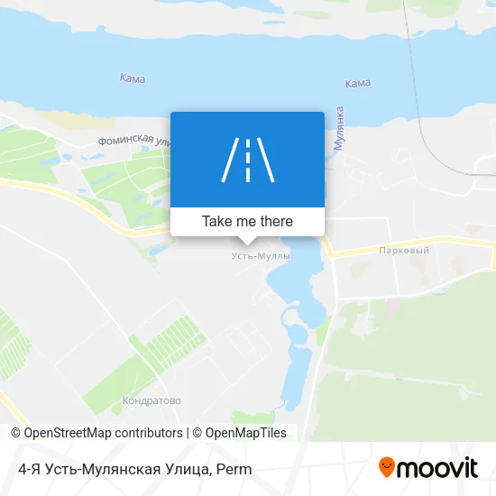 4-Я Усть-Мулянская Улица map
