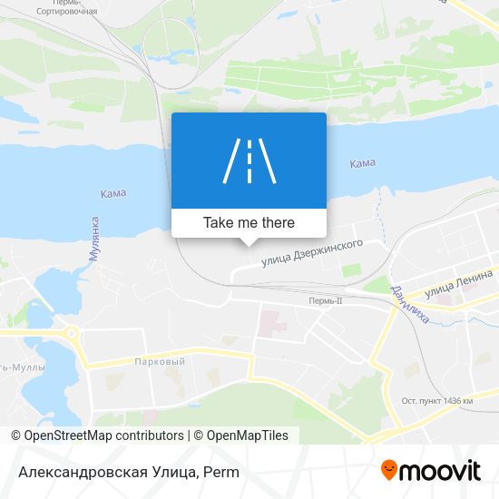 Александровская Улица map