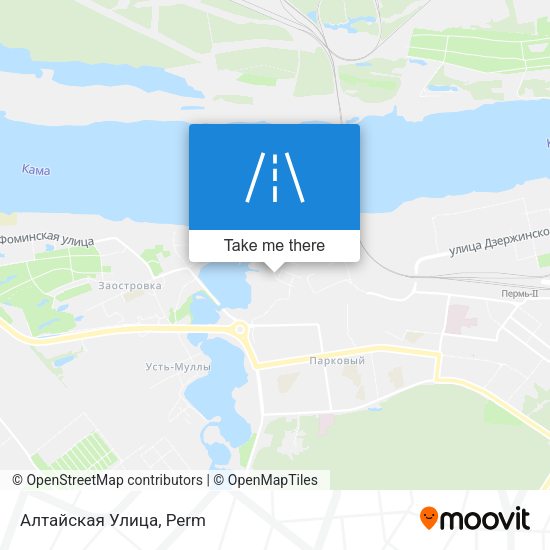 Алтайская Улица map