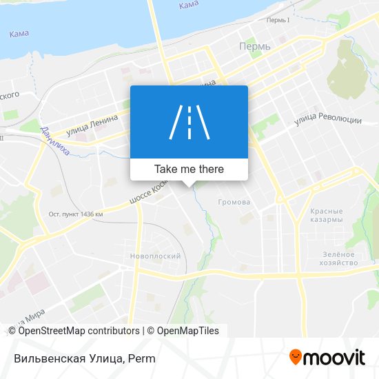 Вильвенская Улица map