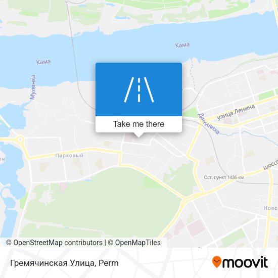 Гремячинская Улица map