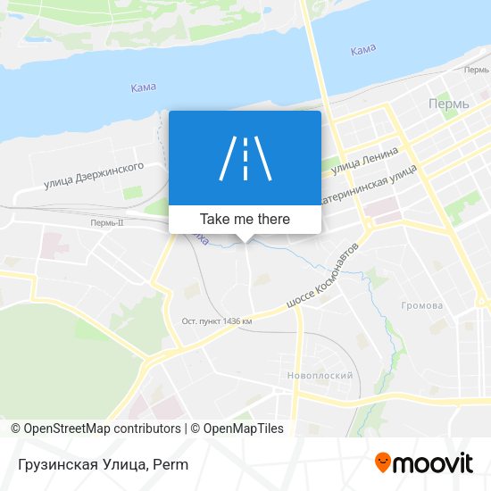 Грузинская Улица map