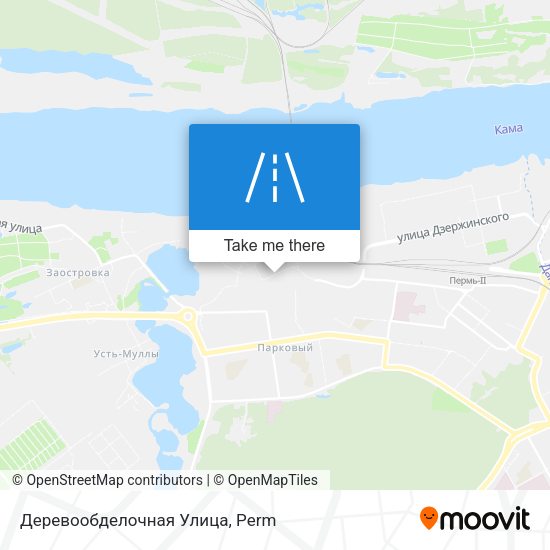 Деревообделочная Улица map