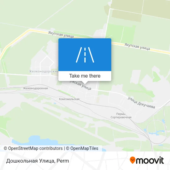 Дошкольная Улица map
