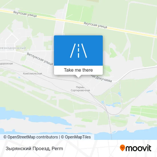 Зырянский Проезд map