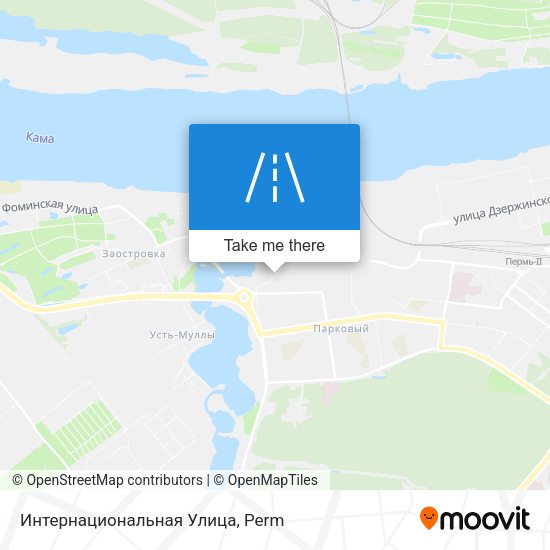 Интернациональная Улица map