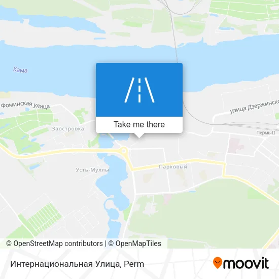 Интернациональная Улица map