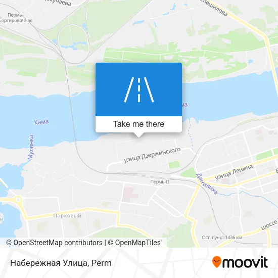 Набережная Улица map