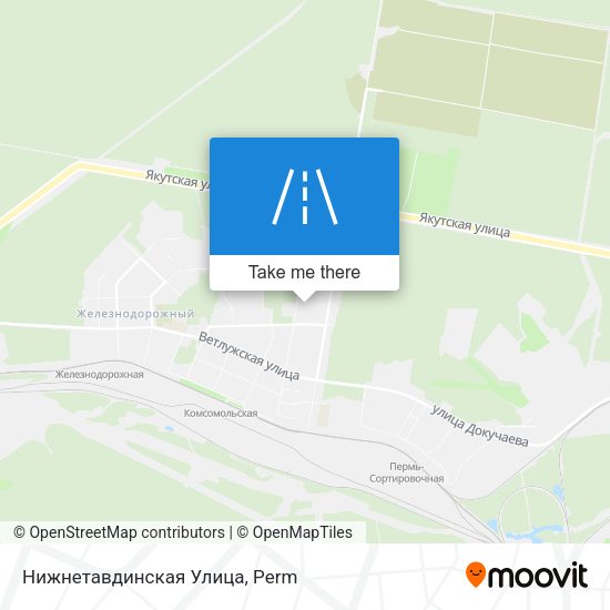 Нижнетавдинская Улица map