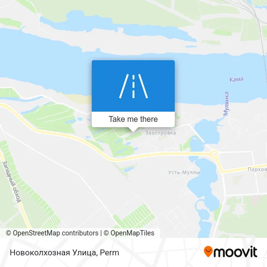 Новоколхозная Улица map