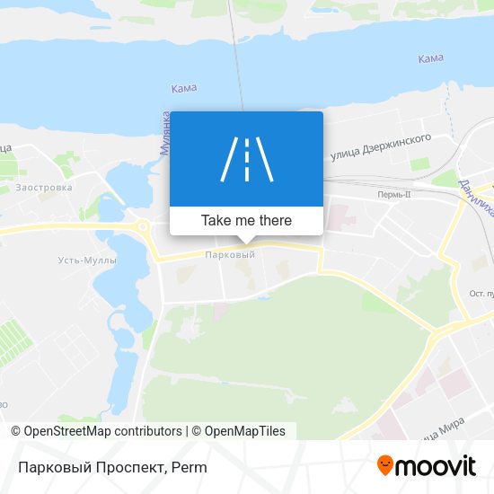 Парковый Проспект map