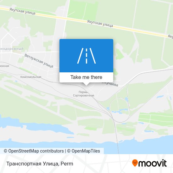 Транспортная Улица map