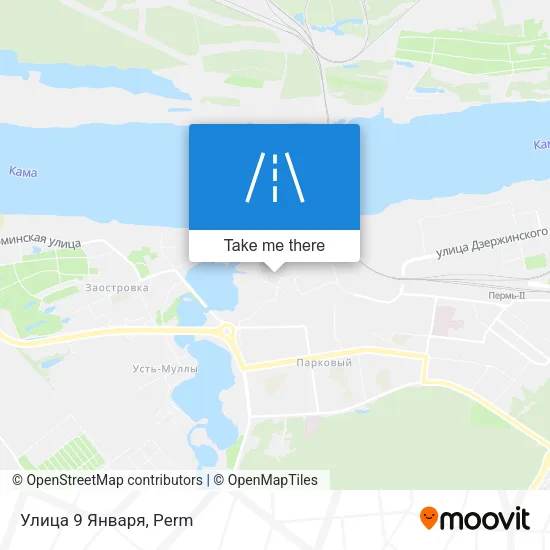 Улица 9 Января map